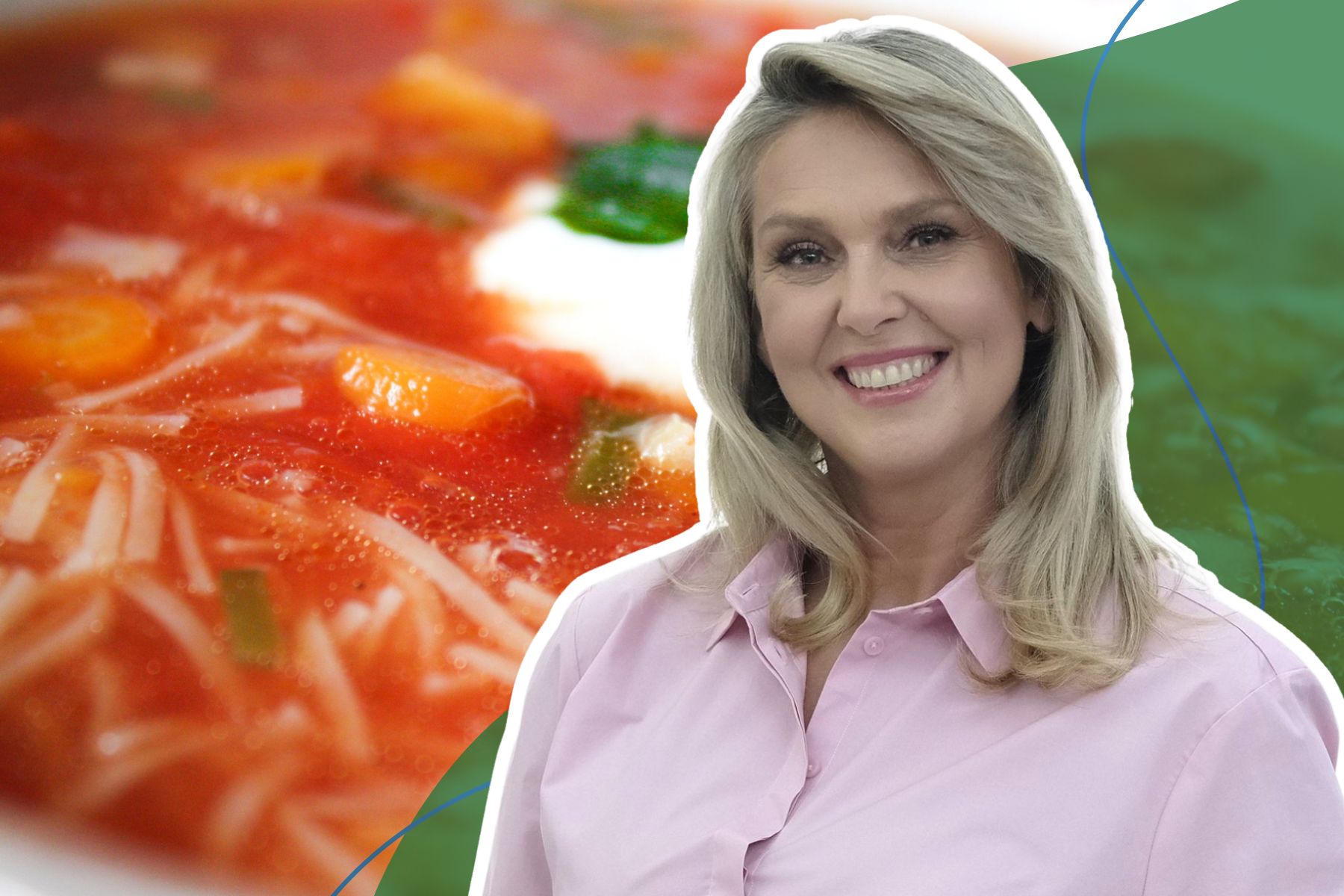 Ewa Wachowicz dorzuca do pomidorówki. Nikt inny by nie wpadł na taki pomysł