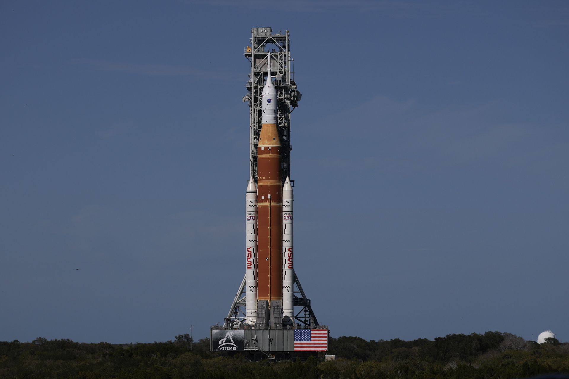 Artemis II już na stanowisku. Ostatnie testy przed lotem na księżyc