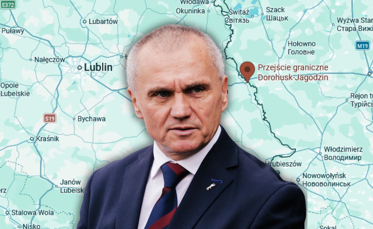 Drony przy granicy z Polską. Generał: wojsko ma związane ręce