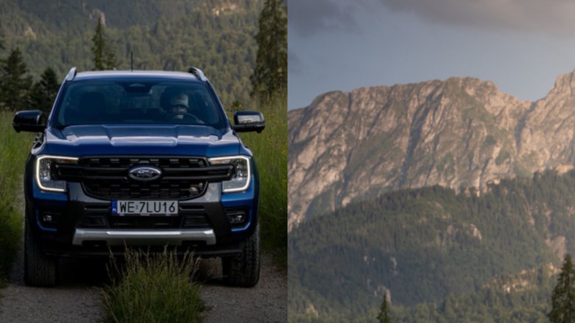 Ford na tle Giewontu. Zdjęcie wywołało burzę