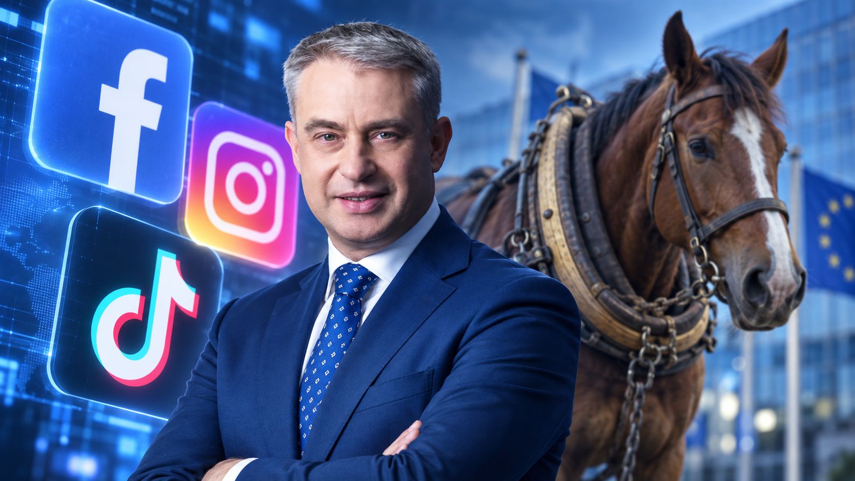 Gawkowski chce mocnych regulacji dla platform cyfrowych. "Trzeba nałożyć chomąto"