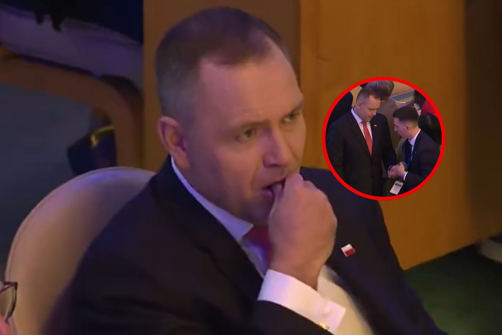 Nawrocki dostał od niego pudełko. Pegaz pyta o funkcję