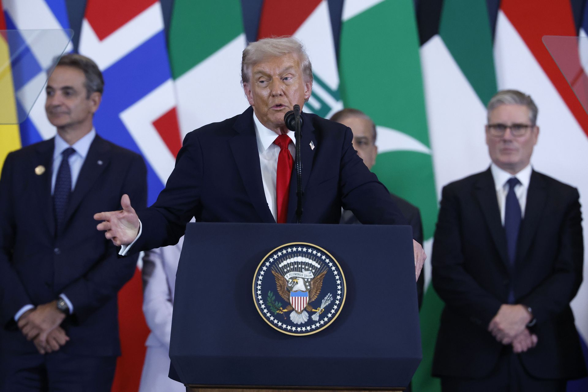 Kuriozalna scena. Trump: gdzie jest Viktor?