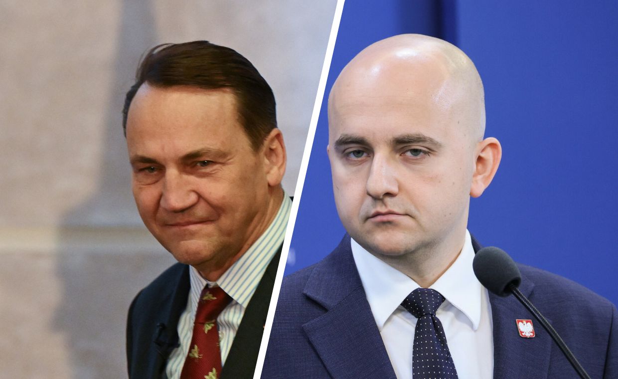 Spór Sikorskiego z Mateckim. "Jakby rzucił się martwy skunks"