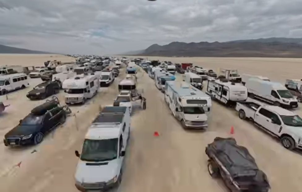 Kolejka na 20 godzin czekania. Wyjątkowe nagranie z festiwalu w USA