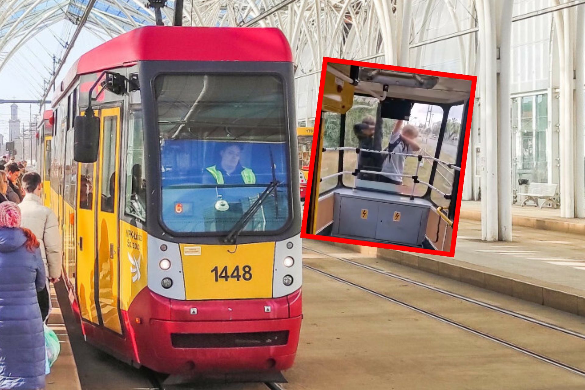 Jechali na zderzaku tramwaju. Policja szuka dwóch chłopców