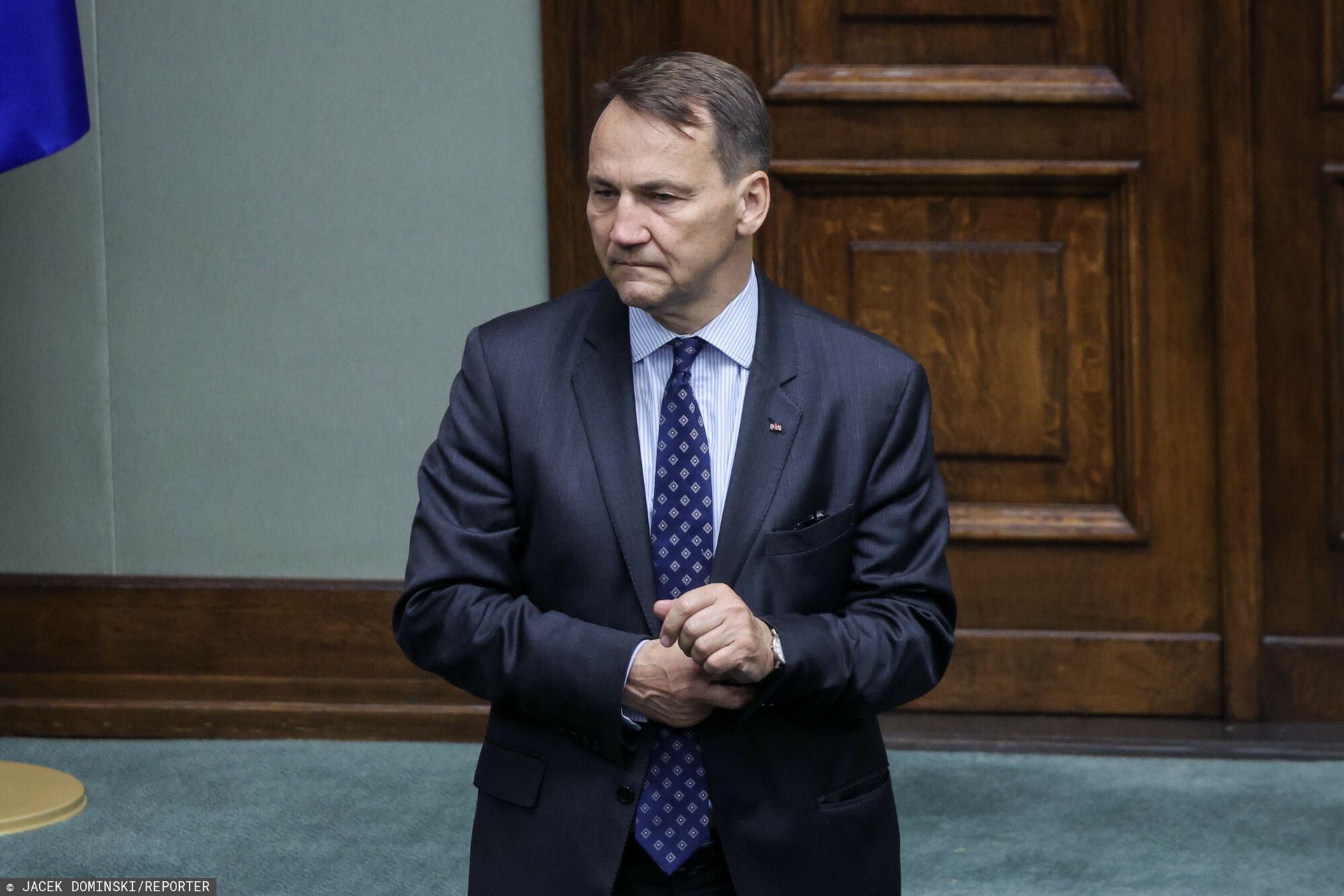 Sikorski o konflikcie na Bliskim Wschodzie. Wyraził obawy ws. Ukrainy