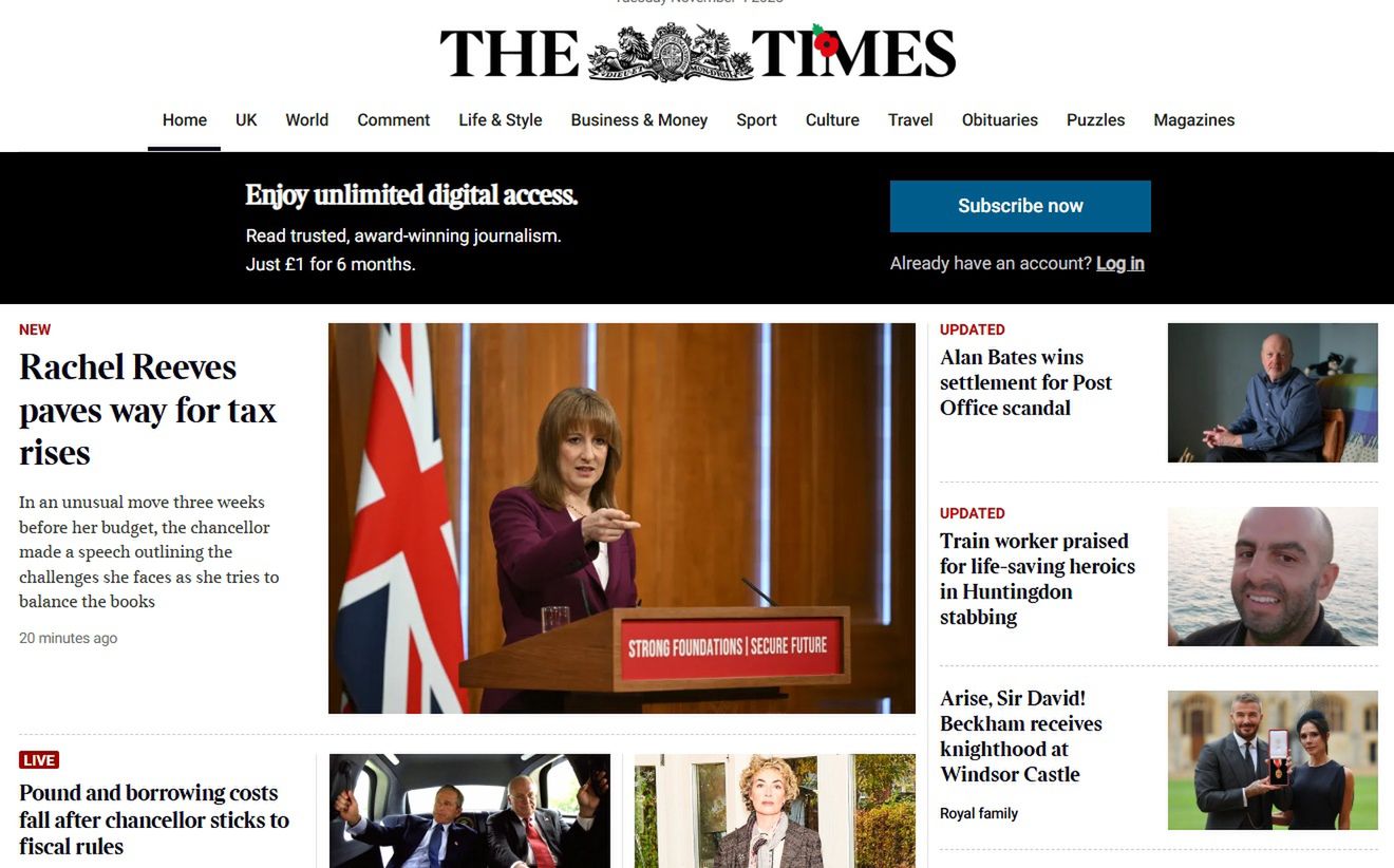 Brutalna szczerość wicenaczelnego "Timesa". Tak zareagował na fałszywe artykuły swoich dziennikarzy