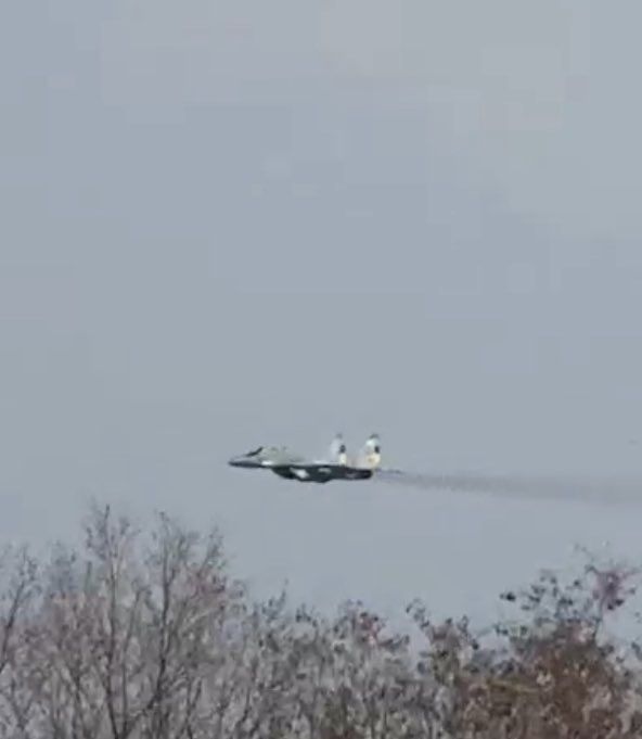 Ukraiński MiG-29 w akcji. Przenosił unikatową broń w skali świata