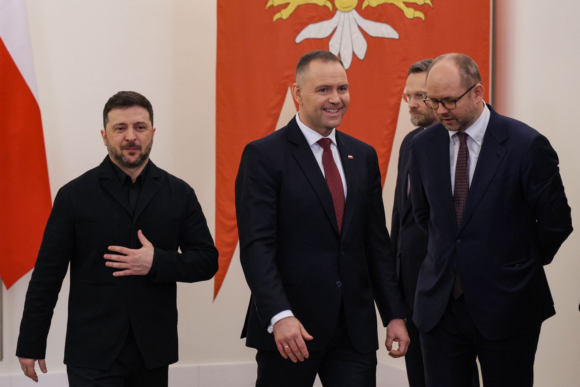 Trwała konferencja z Nawrockim. U Zełenskiego już pojawił się wpis