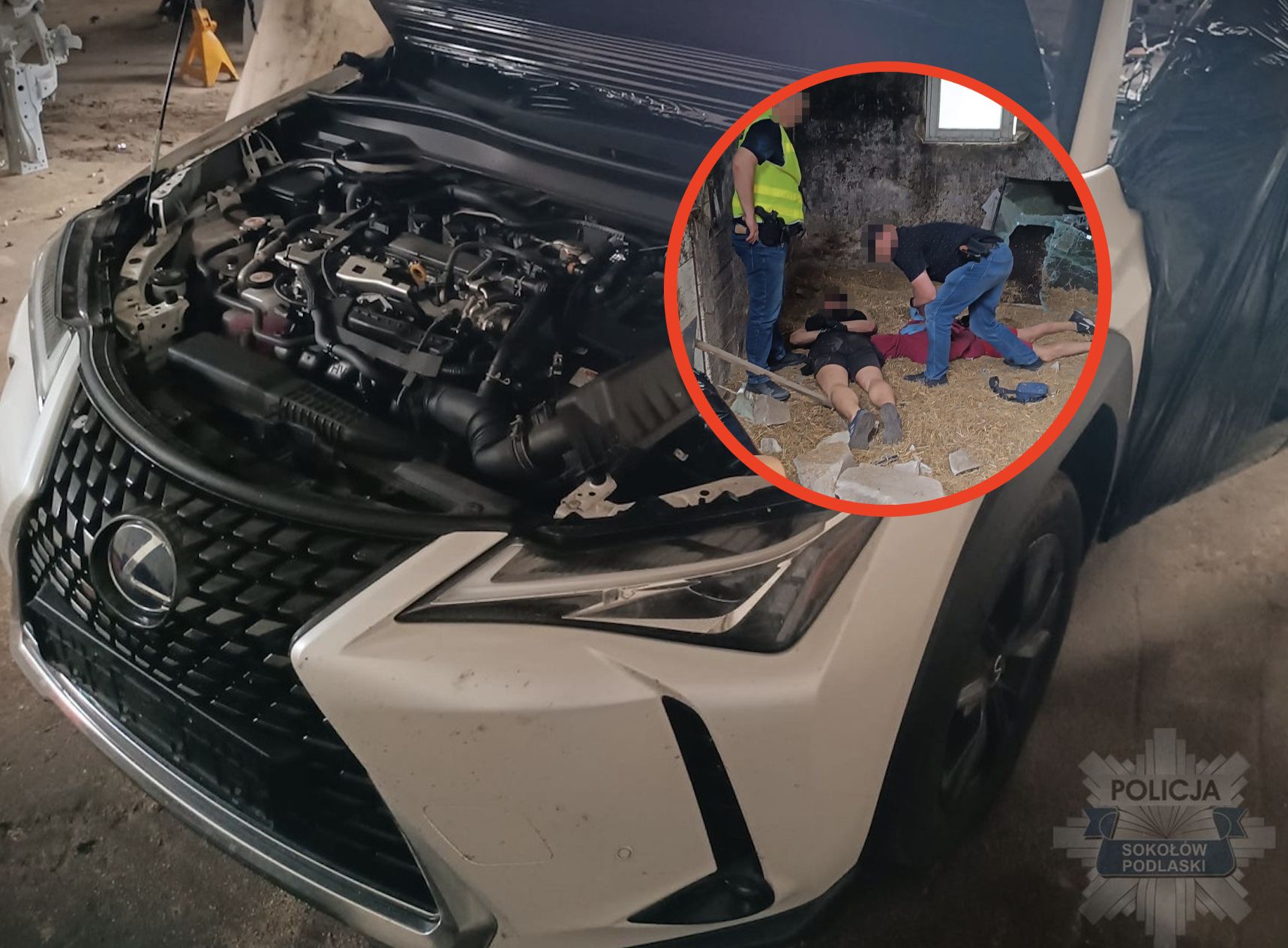 Kradli luksusowe auta. Sokołowska policja zatrzymała czterech przestępców