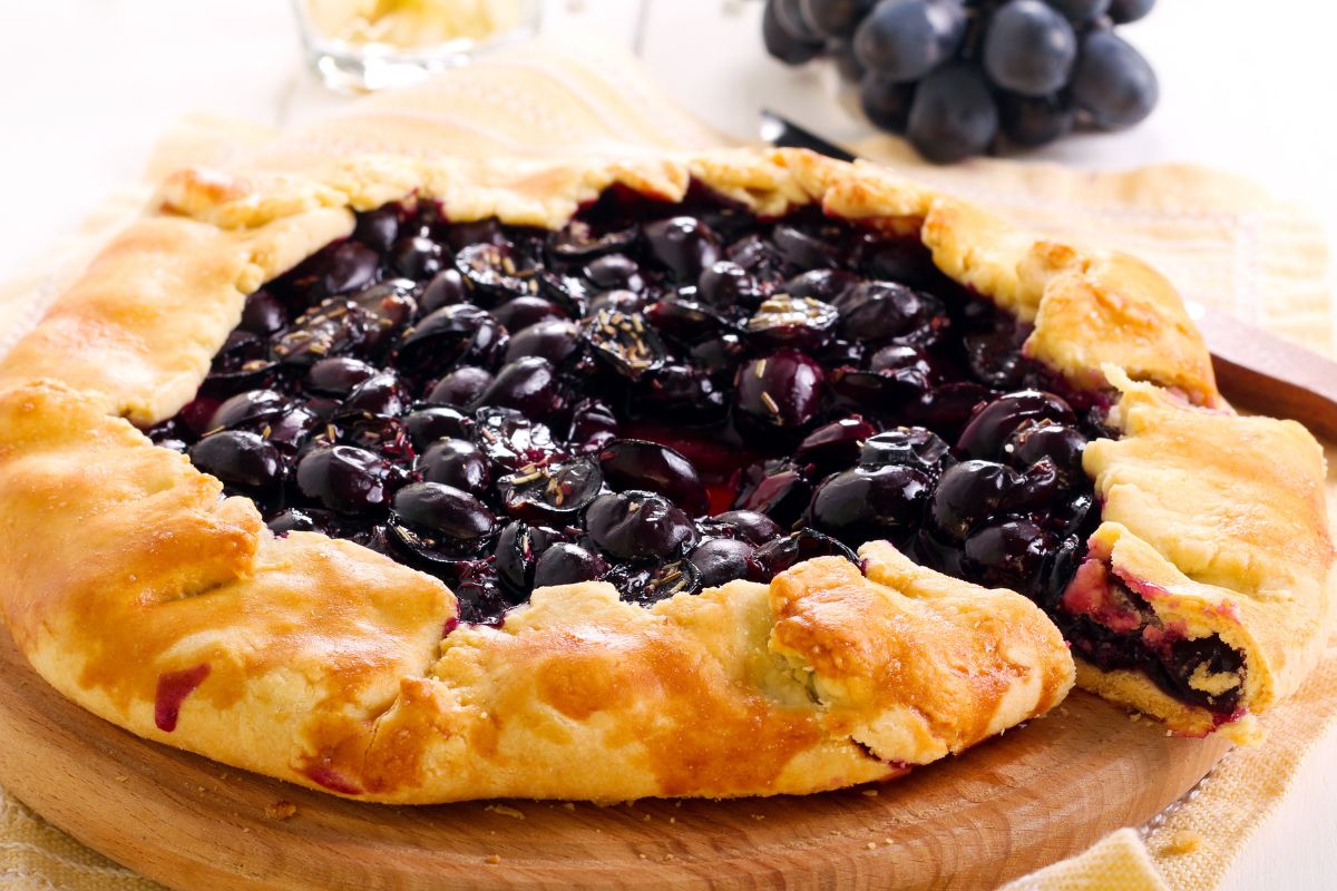 Domowych winogron nie przerabiam na wino. To ciasto jest hitem jesieni