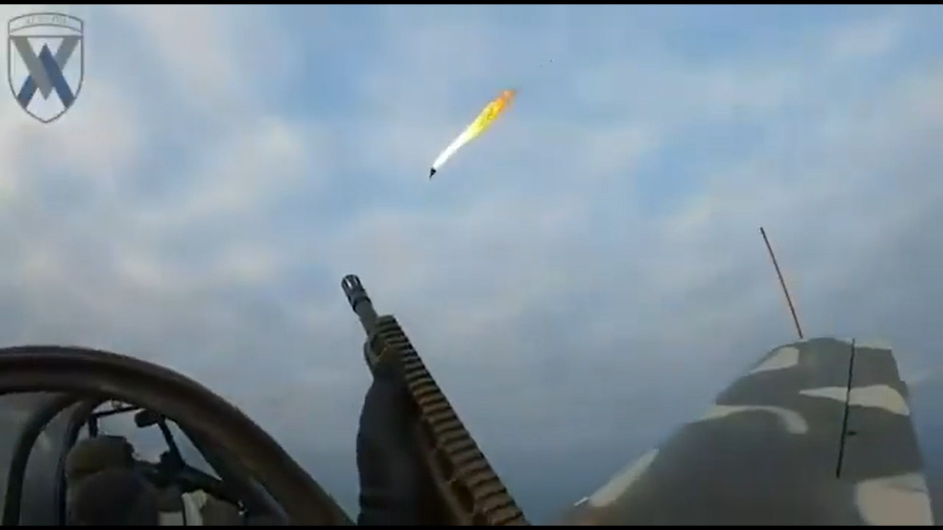 Sceny jak z Wielkiej Wojny. Ukraiński zabytek poluje na rosyjskie drony