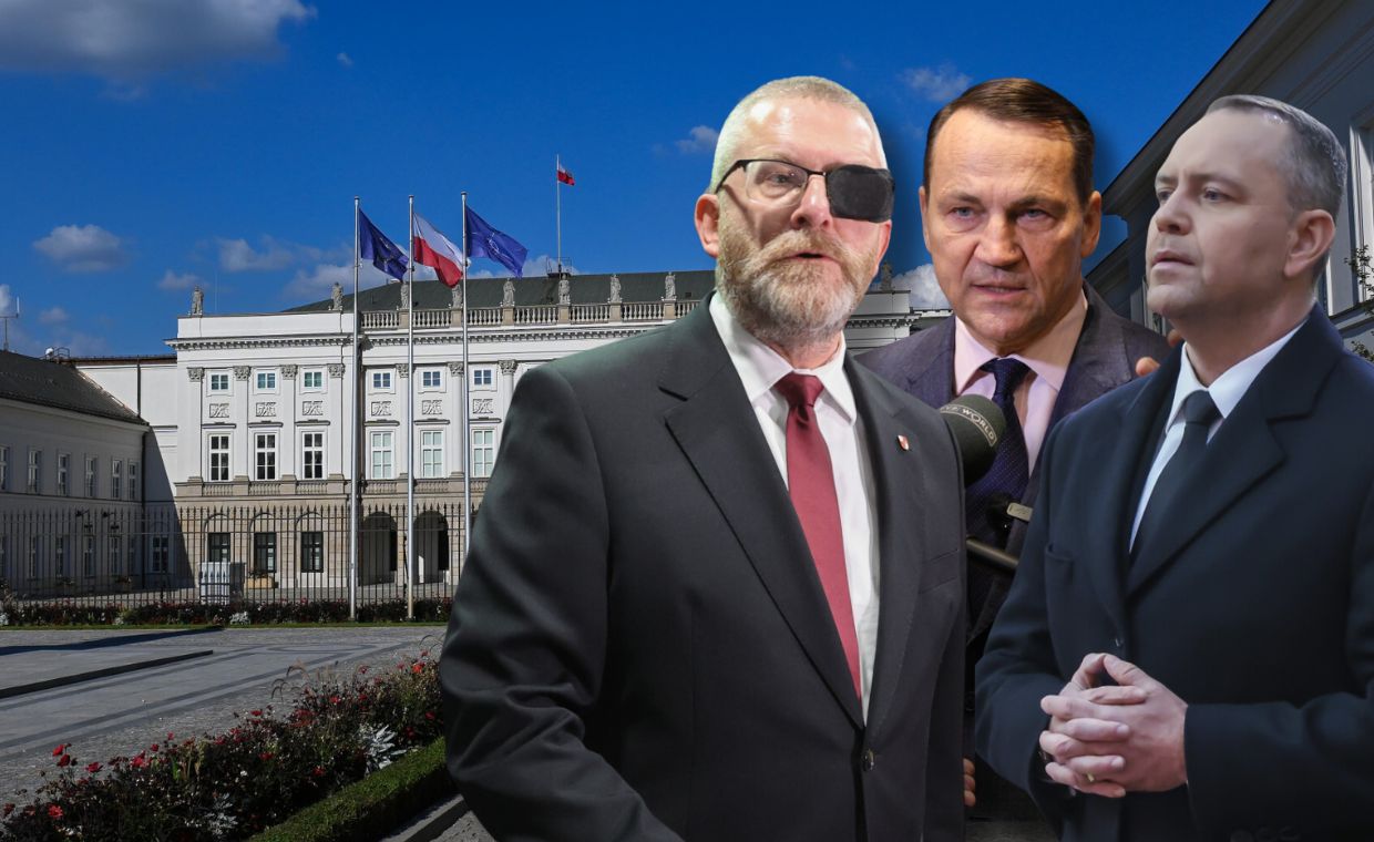 Braun z zaproszeniem od Nawrockiego. Sikorski grzmi. "Ruskie onuce"