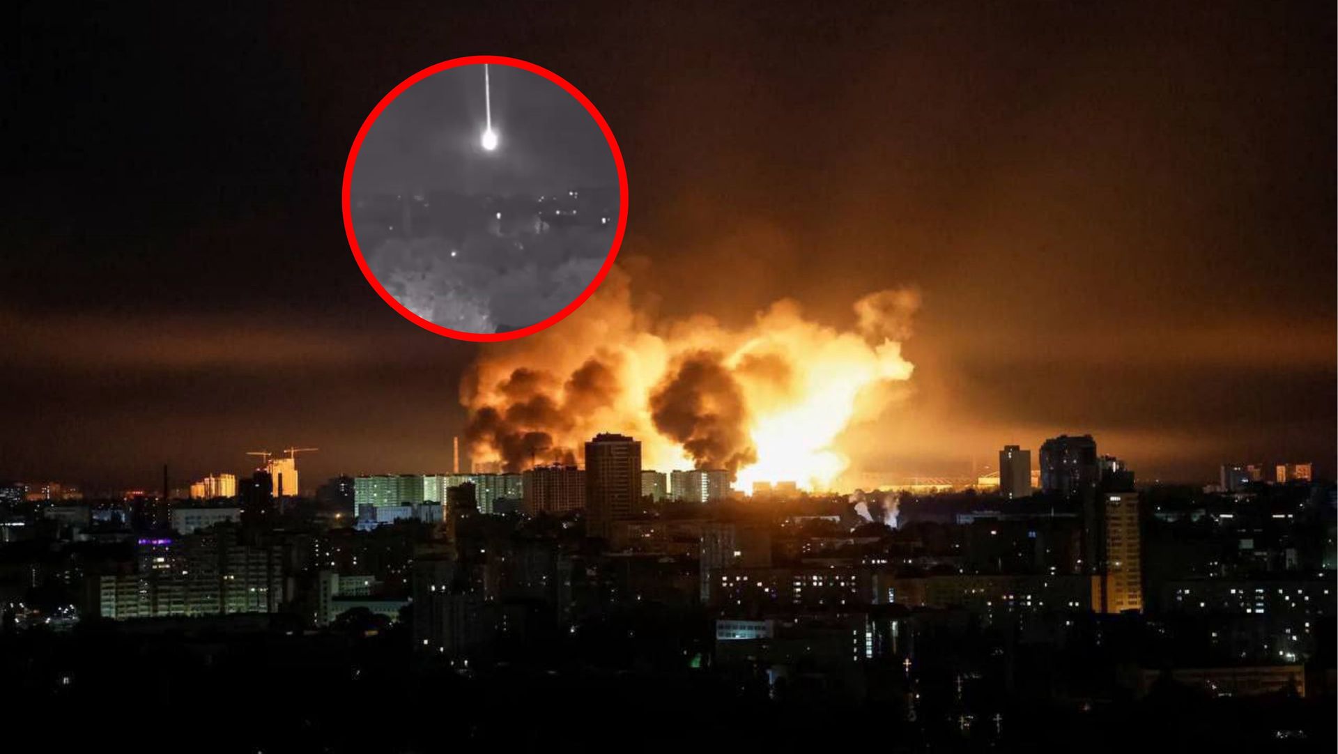 Największy atak na Ukrainę od początku wojny. 367 rakiet i dronów