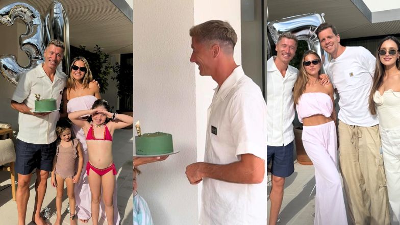 Robert Lewandowski świętuje 37. urodziny w towarzystwie żony, córek oraz Mariny i Wojtka Szczęsnych