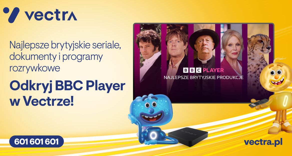 Duże poszerzenie zasięgu BBC Player w Polsce