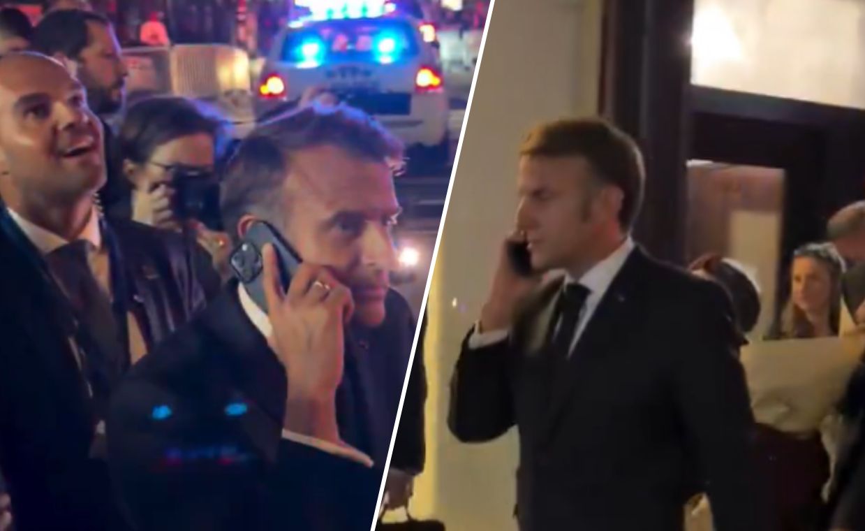 Zablokowali Macrona na ulicach Nowego Jorku. Zadzwonił do Trumpa