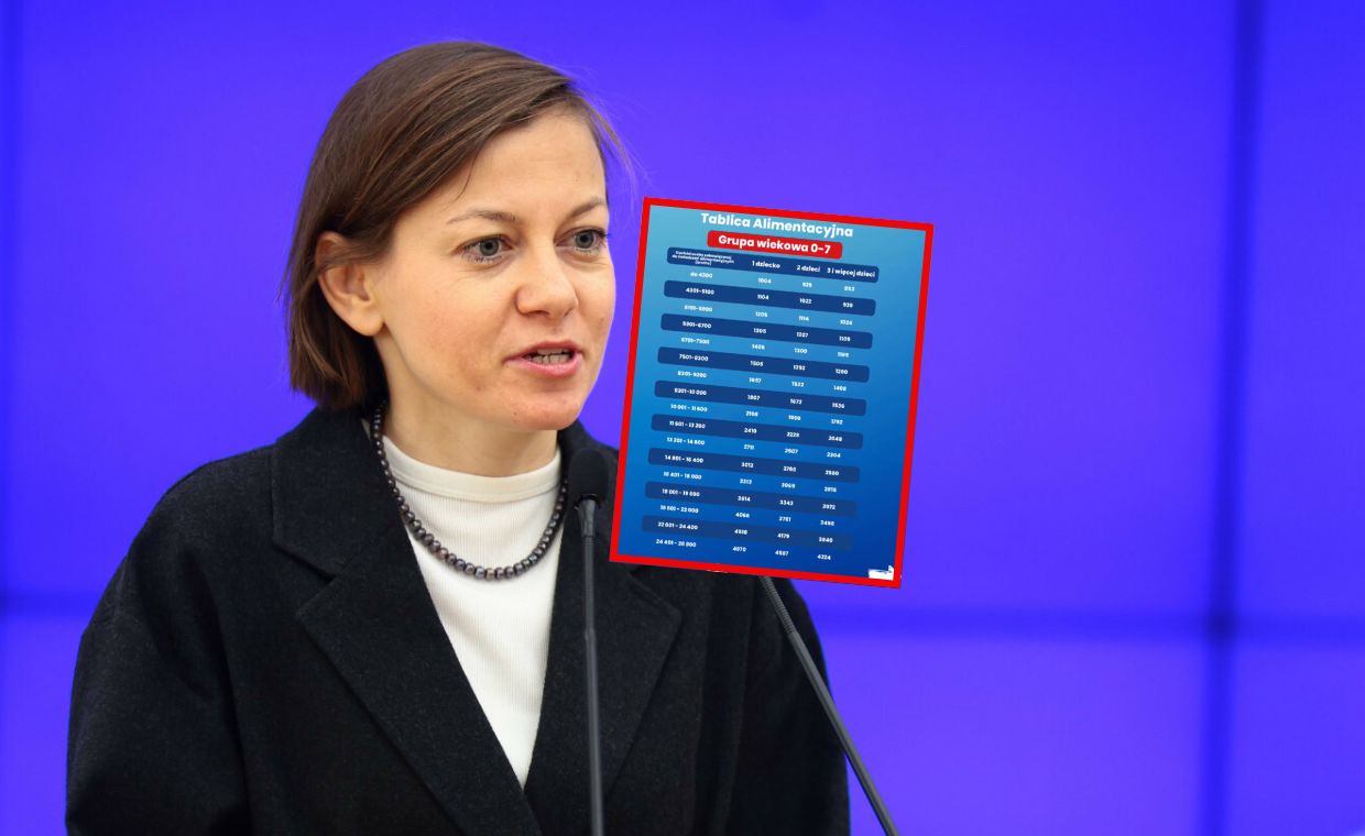 Burza wokół tablic alimentacyjnych. Wiceministra zapowiada kroki