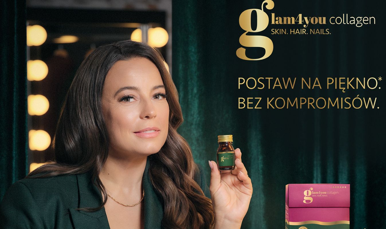 Anna Mucha została ambasadorką nowej marki kolagenów Glam4You