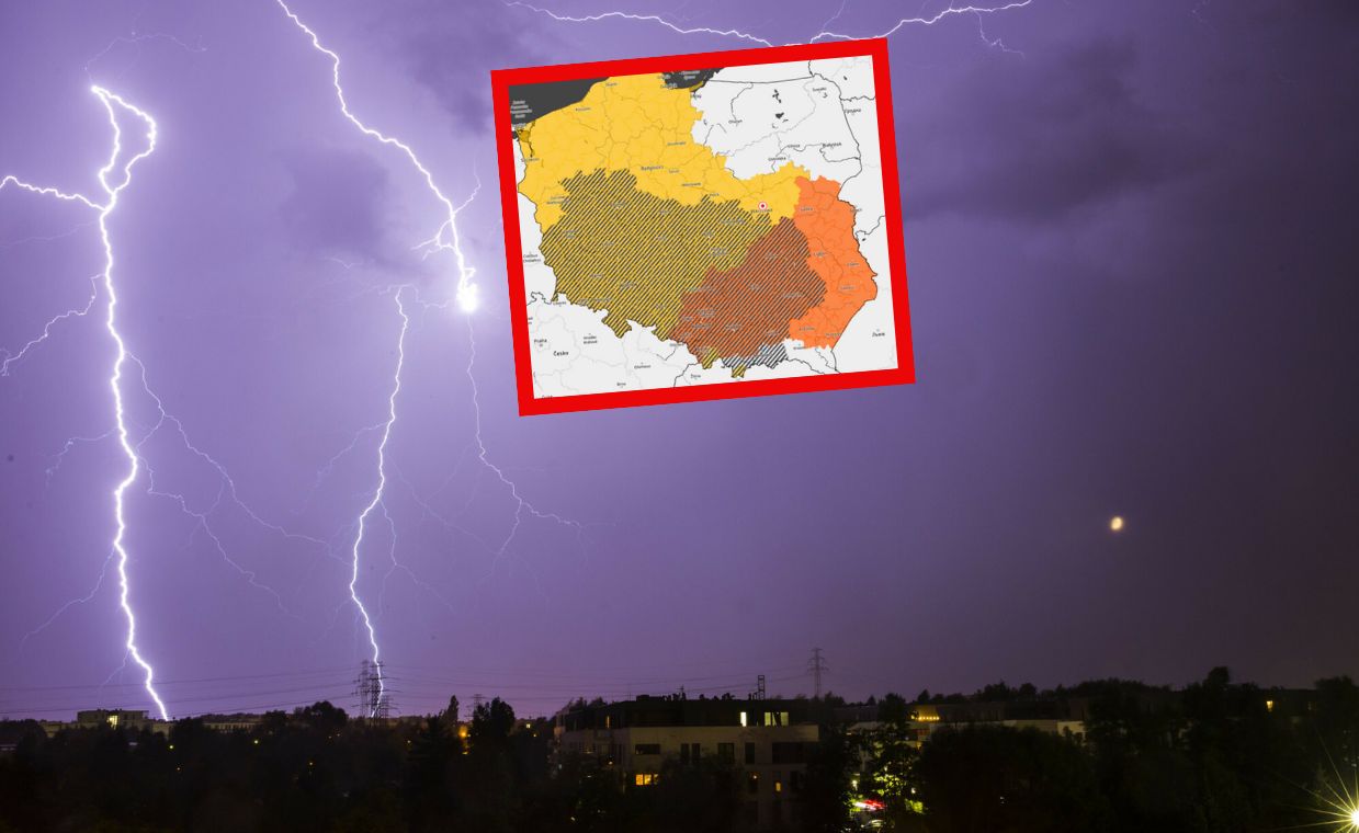 IMGW ostrzega. Alerty obejmą niemal całą Polskę