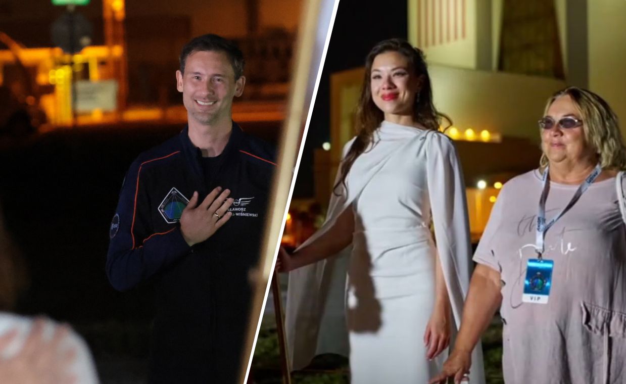 Tak wyglądało pożegnanie Uznańskich-Wiśniewskich. Zdjęcia sprzed startu