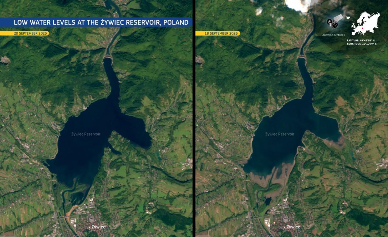Katastrofa hydrologiczna w Polsce. Jezioro błyskawicznie wysycha