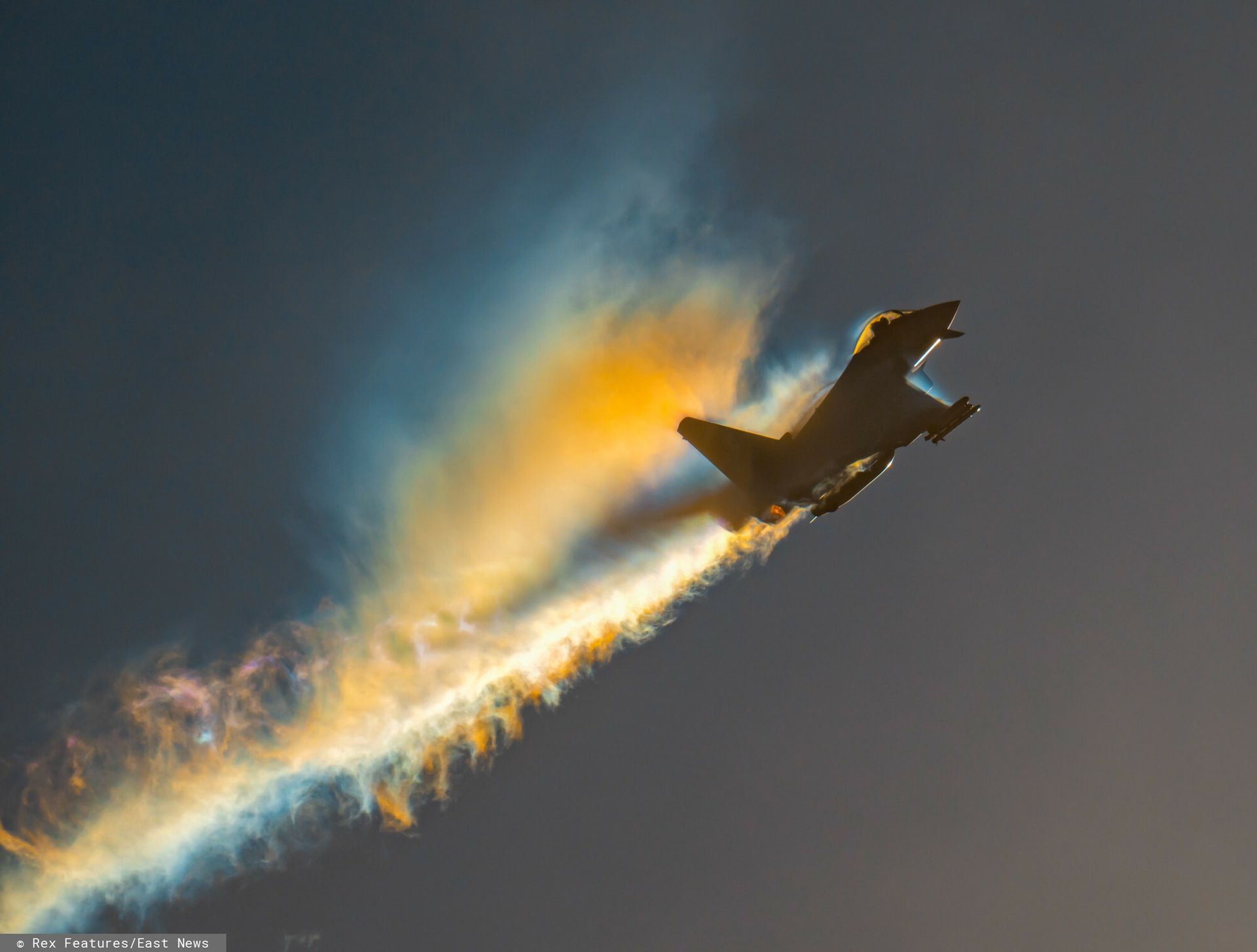 RAF Typhoon w akcji. Pierwszy lot NATO nad Polską przeciw Rosji