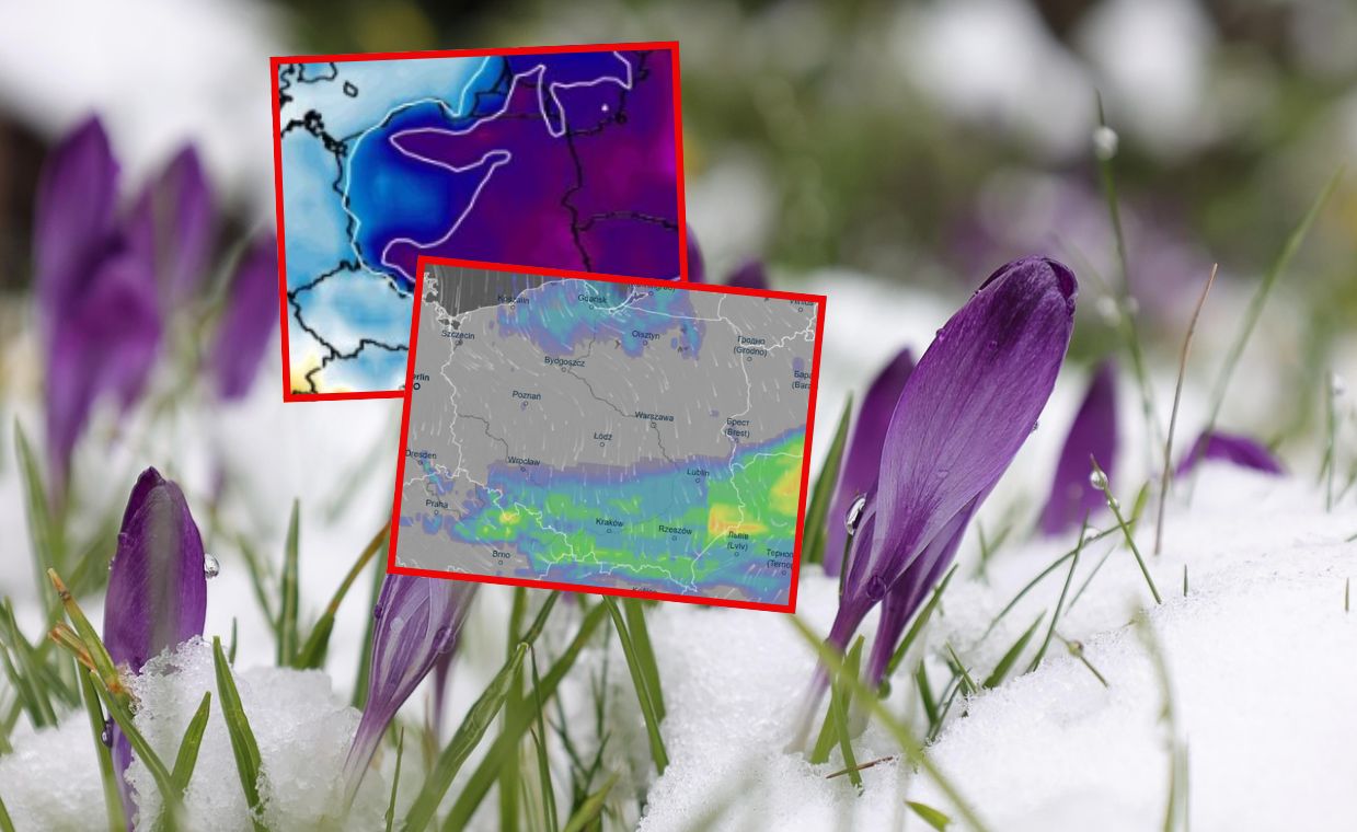 Śnieg w połowie maja? Arktyczne powietrze nad Polską