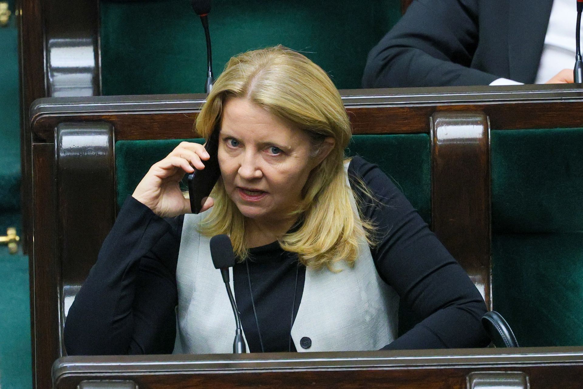 "Będą siedzieć". Lichocka nie gryzła się w język na konwencji PiS