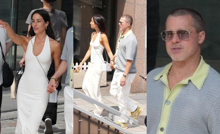 Brad Pitt i Ines de Ramon eksplorują Tokio. Wyglądają na szczęśliwych?