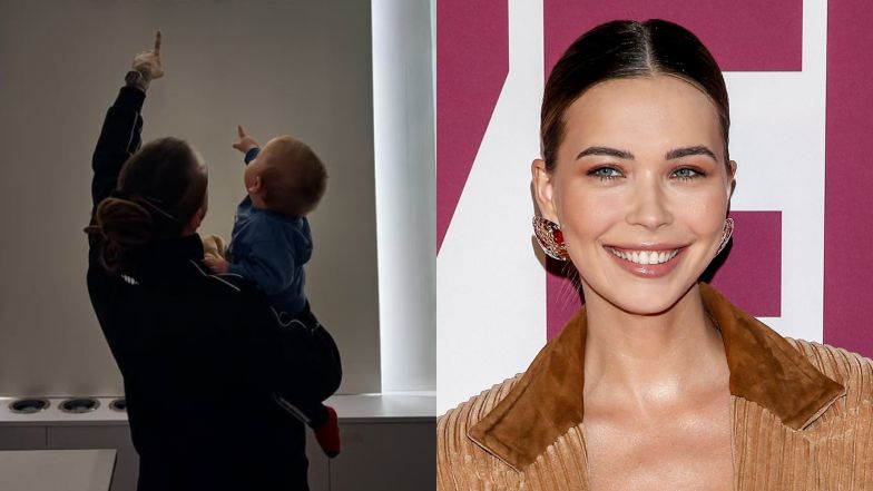 Baron podsyca plotki o POWROCIE do Sandry Kubickiej. Dodał zdjęcie z synem i pokazał, jak WSPIERA celebrytkę