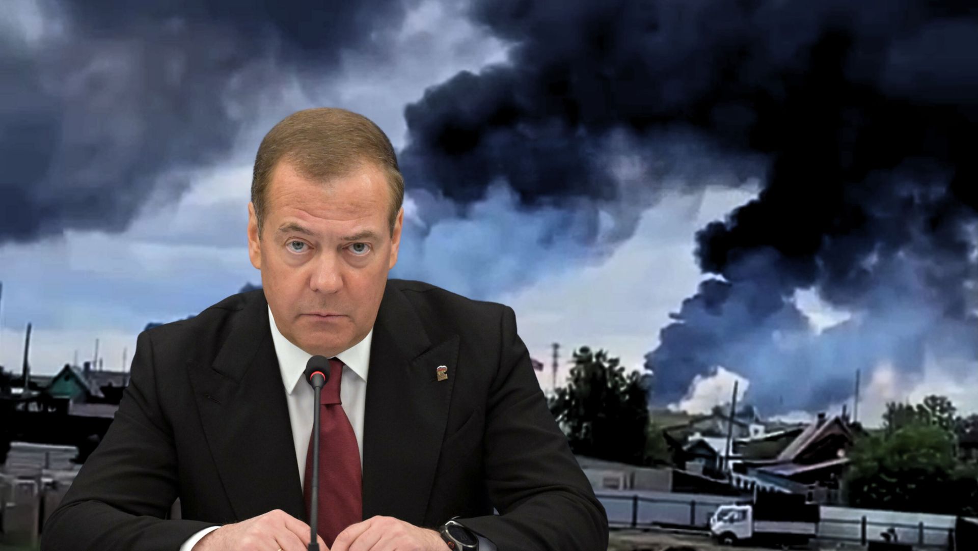 Miedwiediew groził Ukrainie. Senator z USA: gratulacje