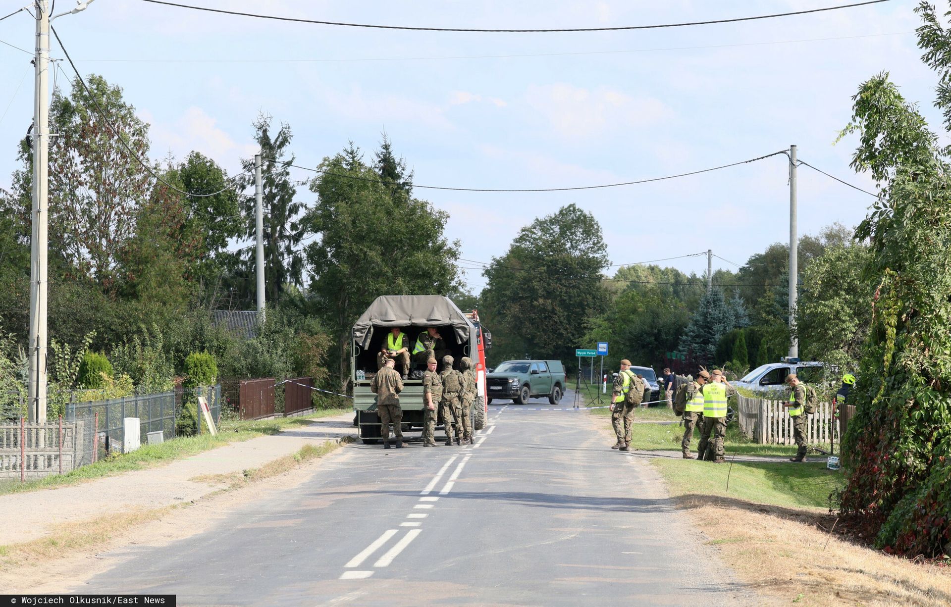 Tajemniczy obiekt w Wyrykach. To może być rakieta