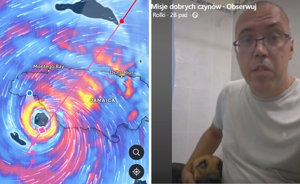"Módlcie się za nas". Polski misjonarz utknął na Jamajce