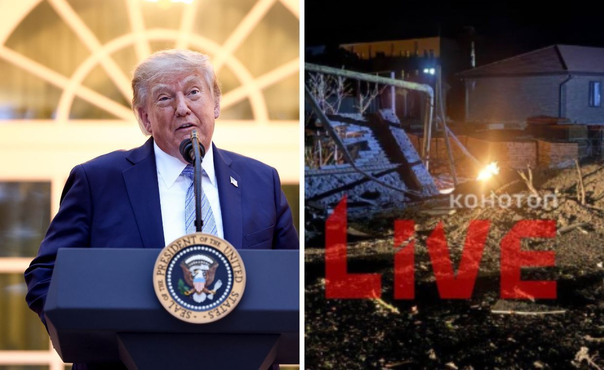 Działo się w nocy. Rosyjski atak i mocna deklaracja Trumpa