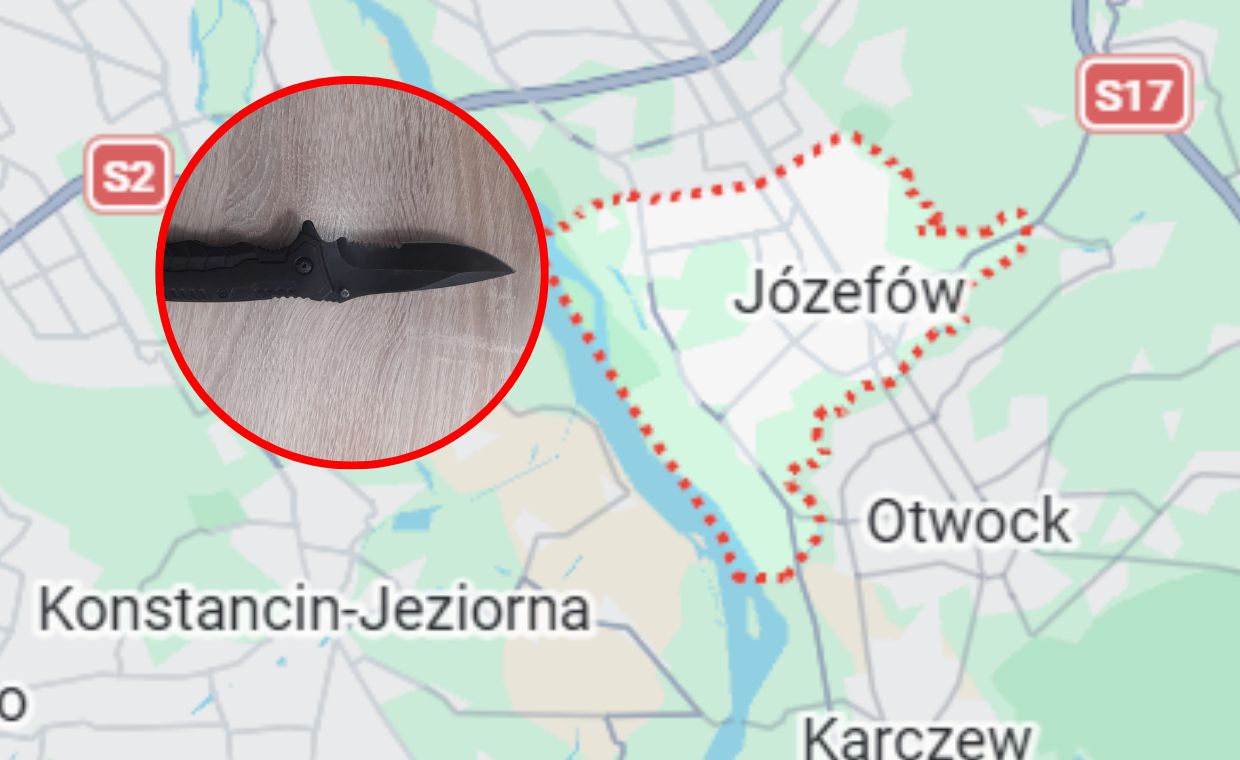 Akcja w Józefowie. 14-latek chciał przynieść do szkoły nóż