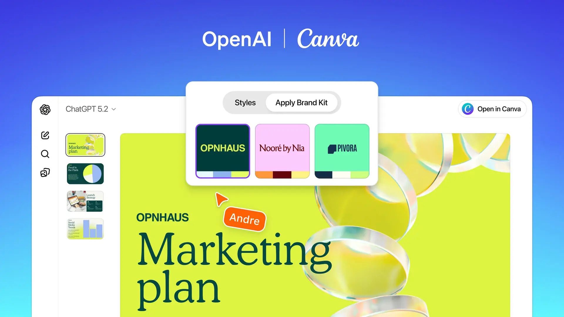 ChatGPT integruje się mocniej z Canvą. Pomoże przy projektowaniu