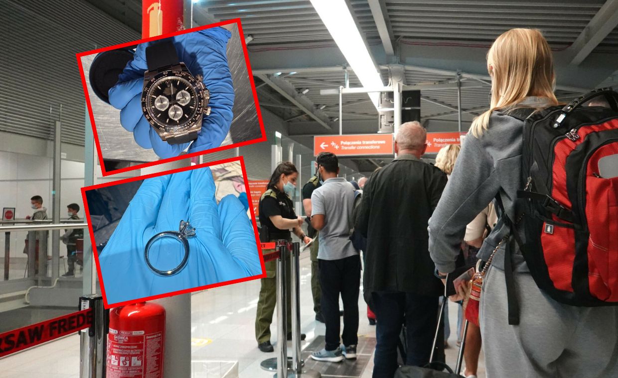 Przeszła zieloną linię. Polka złapana na lotnisku w Warszawie