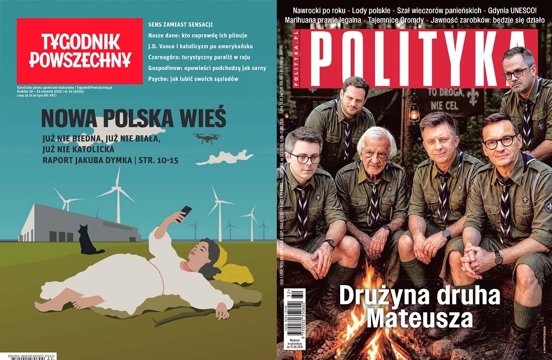 Tylko "Tygodnik Powszechny" zyskuje. Pisma prawicowe najmocniej w dół
