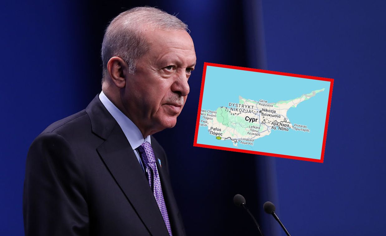Erdogan apeluje o uznanie niepodległości Cypru Północnego