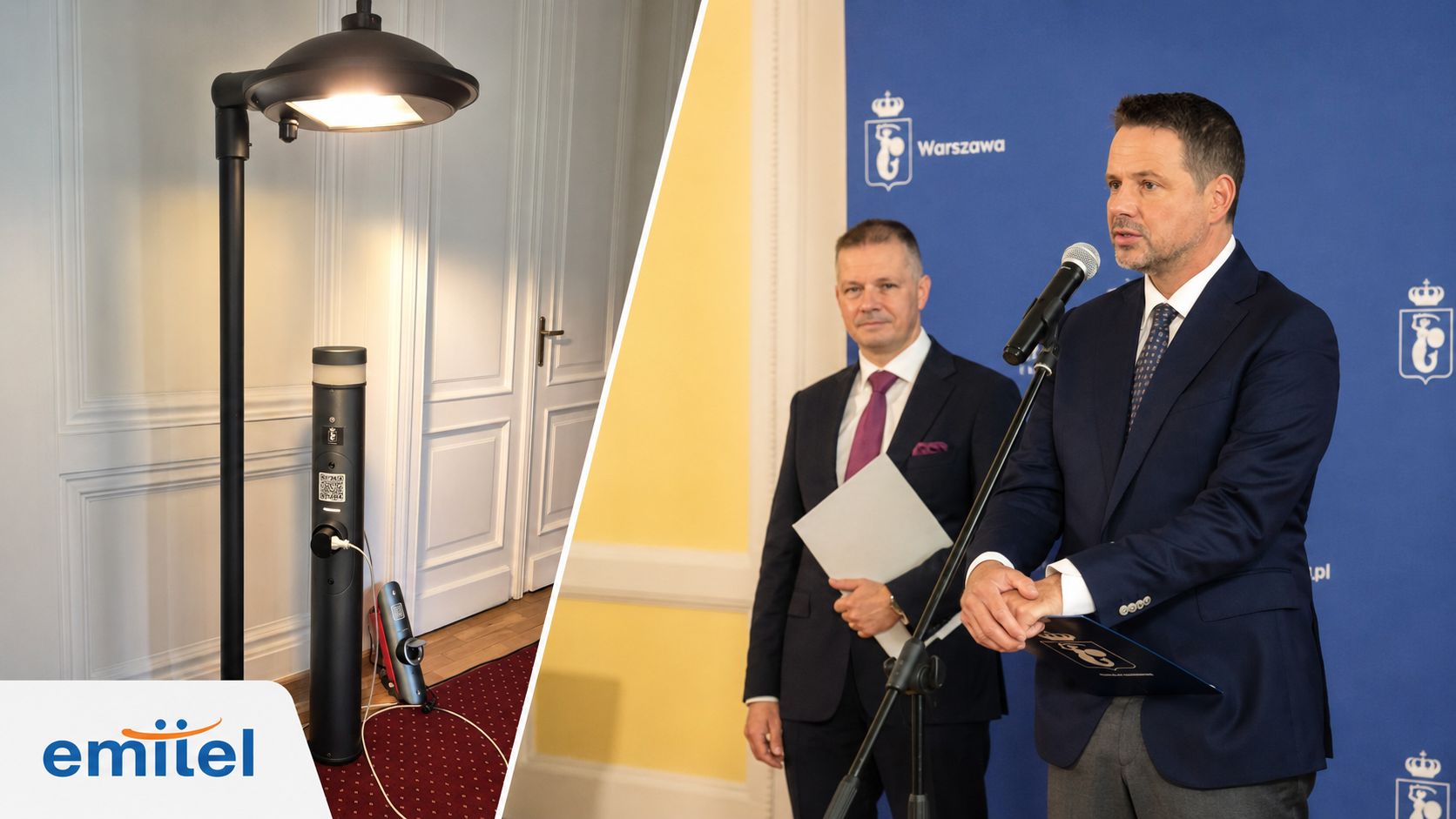 Operator naziemnej telewizji i radia obsłuży oświetlenie w Warszawie