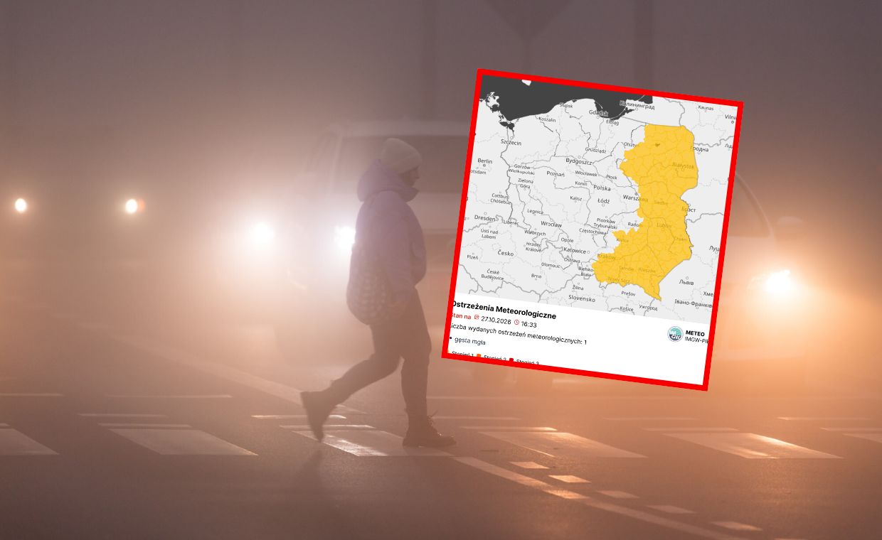 Wydano alert na całą noc. IMGW ostrzega