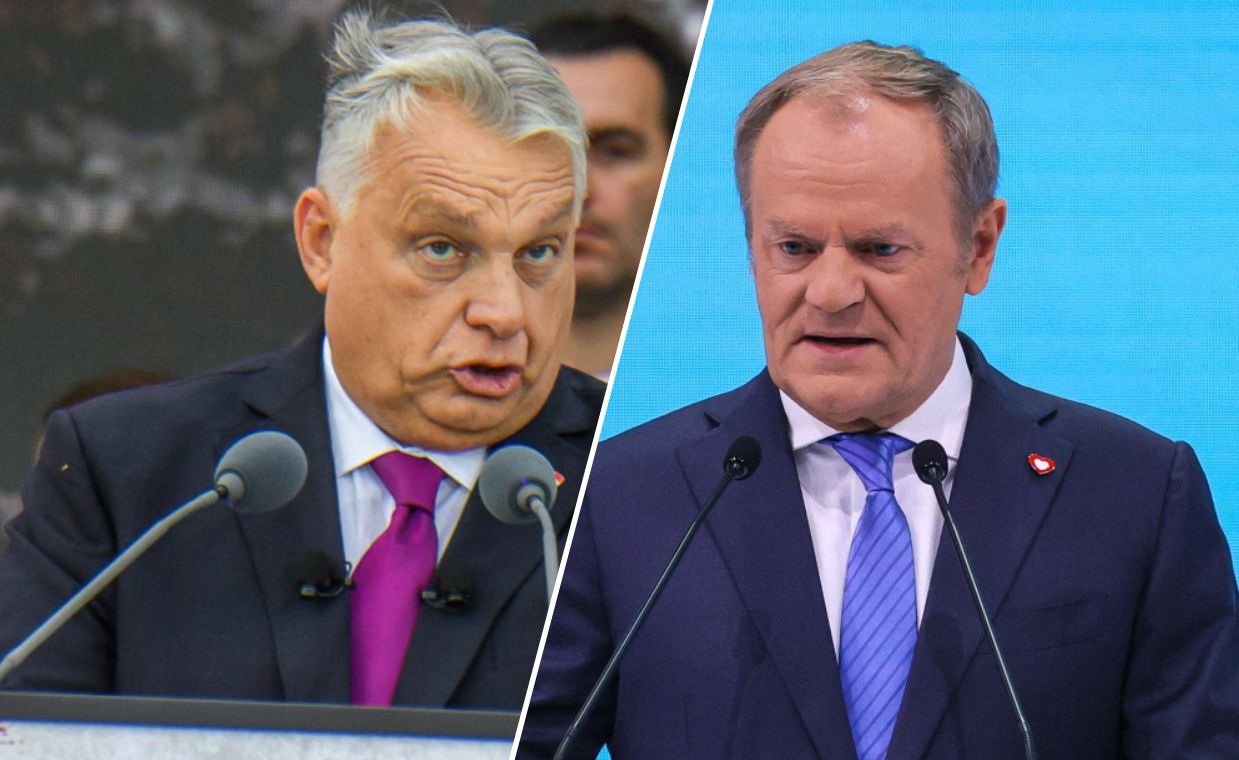"To wszystko jest zagrożone". Tusk wskazał na Orbana