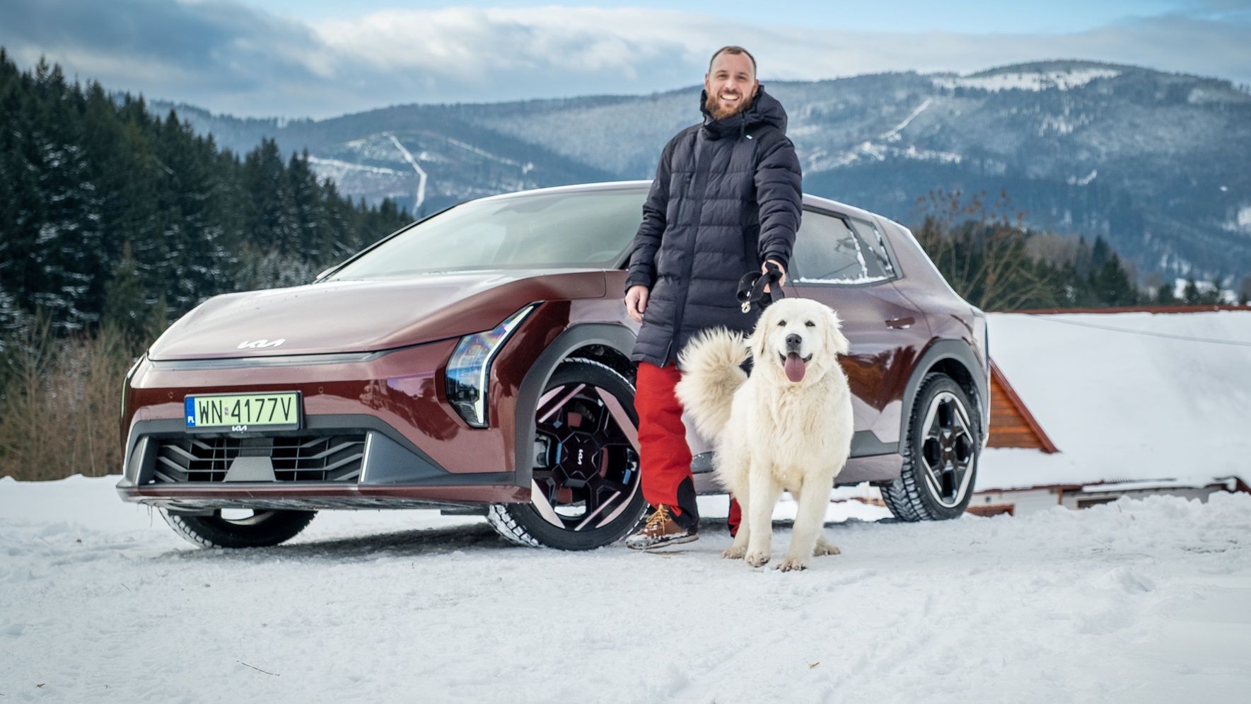 Test: Kia EV4 na trasie 1000 km przez mróz, góry i białą plamę na mapie ładowarek