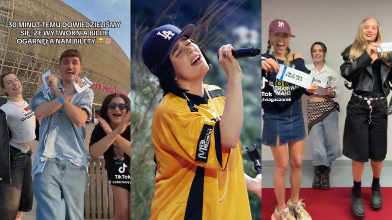 Internauci wściekli, bo influencerzy dostali bilety na Billie Eilish za darmo! "Tak właśnie jest z tym 'sold out', a potem BANDA TAKICH dostaje za free"