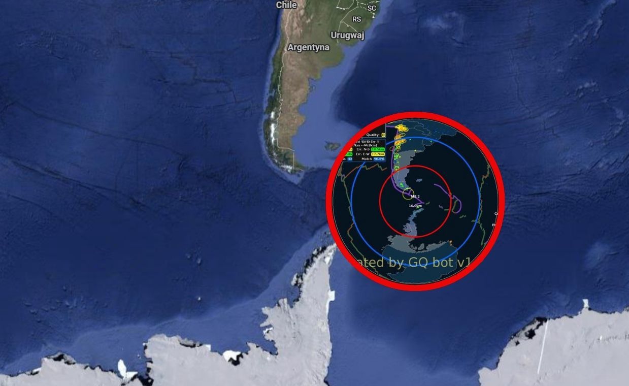 Groźne wstrząsy w Cieśninie Drake’a. Obawy o tsunami