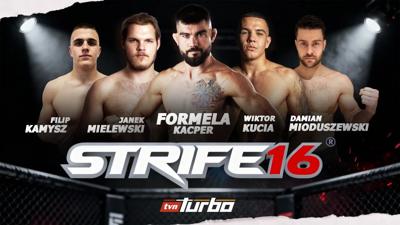 Gala Strife MMA znana z Republiki w sobotę w TVN Turbo