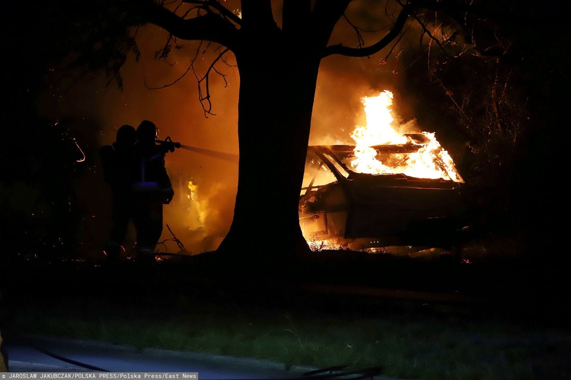 Tragedia na Mazowszu. 92-latek zginął w pożarze domu