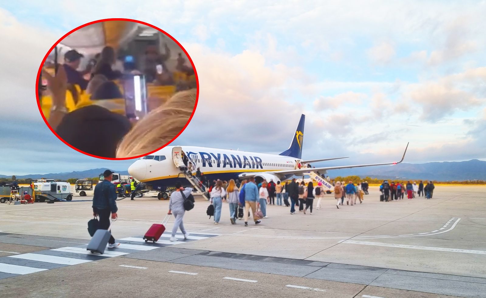 Chaos na pokładzie. Samolot Ryanair z Wielkiej Brytanii musiał awaryjnie lądować